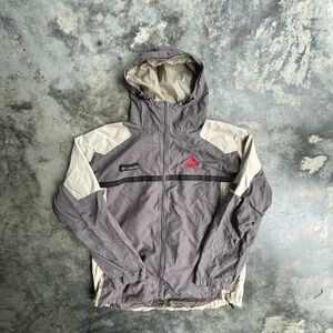 Columbia Two-Tone Hooded Windbreaker